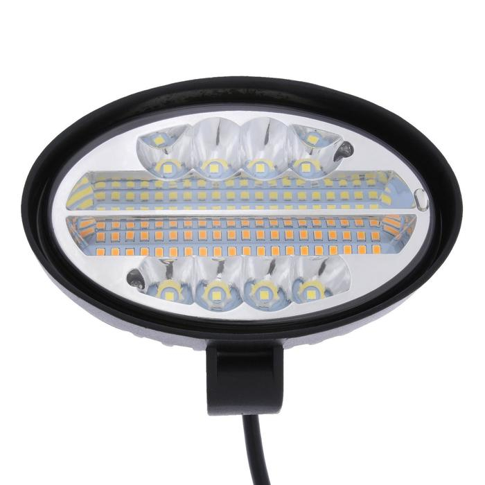 Противотуманная фара 48 LED (28 белых, 20 желтых), IP67, 144 Вт, 9-30 В, направленный свет Противотуманная фара 48 LED (28 белых, 20 желтых), IP67, 144 Вт, 9-30 В, направленный свет