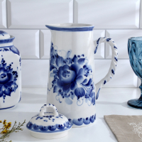 Кувшин &laquo;Ретро&raquo;, 24,5 см, гжель