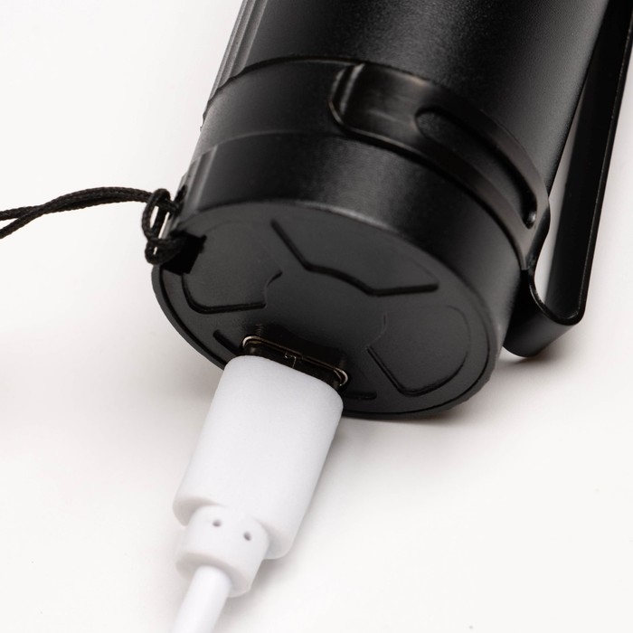 Фонарь ручной аккумуляторный Фонарь ручной аккумуляторный "Мастер К", 1200 мАч, 30+15 Вт, 500 лм, P50, COB, zoom, Type-C