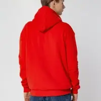 Толстовка с капюшоном Unit Kirenga Heavy красная, размер S