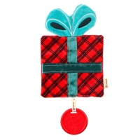 Игрушка - шуршалка с прорезывателем &laquo;Новогодний подарочек&raquo;, подарочная упаковка, Крошка Я