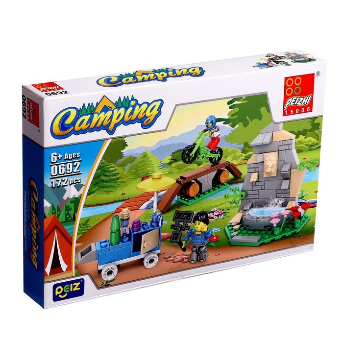 Конструктор На природе &laquo;Экстрим&raquo;, 172 детали