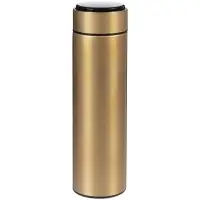Смарт-бутылка с заменяемой батарейкой Long Therm, золотистая Смарт-бутылка с заменяемой батарейкой Long Therm, золотистая