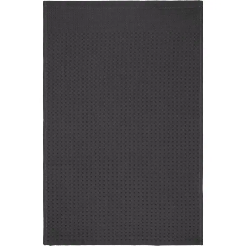 Полотенце вафельное &laquo;Деметра&raquo;, малое, темно-серое