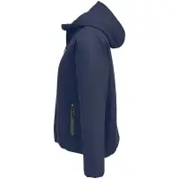 Куртка софтшелл с капюшоном женская Falcon Women, синяя, размер S