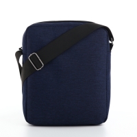 Сумка мужская на молниях, наружный карман, цвет синий Сумка мужская на молниях, наружный карман, цвет синий