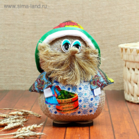 Оберег &laquo;Домовой Нафаня Банщик&raquo;, 15 см, микс