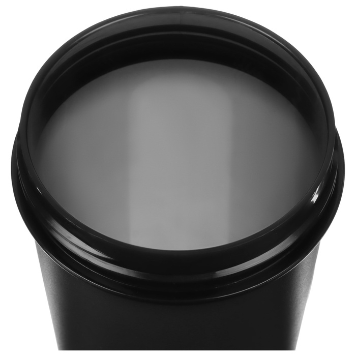 Шейкер для спортивного питания Onlytop, 400 мл, цвет черный