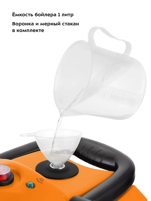 Пароочиститель для дома для уборки КТ-9136 - 1500 Вт Пароочиститель для дома для уборки КТ-9136 - 1500 Вт