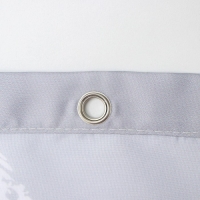 Штора для ванны Доляна «Сумерки», с люверсами, 180×180 см, полиэстер Штора для ванны Доляна «Сумерки», с люверсами, 180×180 см, полиэстер