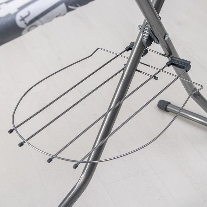 Доска гладильная Nika &laquo;Ника 11 тефлон&raquo;, 123&times;40 см, регулируемая высота до 100 см, рисунок микс