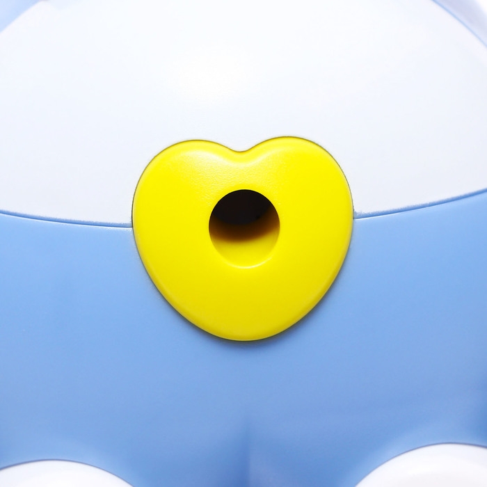 Точилка механическая с контейнером, Ушки синий/белый Точилка механическая с контейнером, Ушки синий/белый