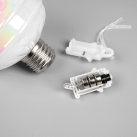 Набор елочных шаров "Ретро", 8х7 см, 3 LED, 3 шт, AG13x9, свечение тёплое белое Набор елочных шаров "Ретро", 8х7 см, 3 LED, 3 шт, AG13x9, свечение тёплое белое