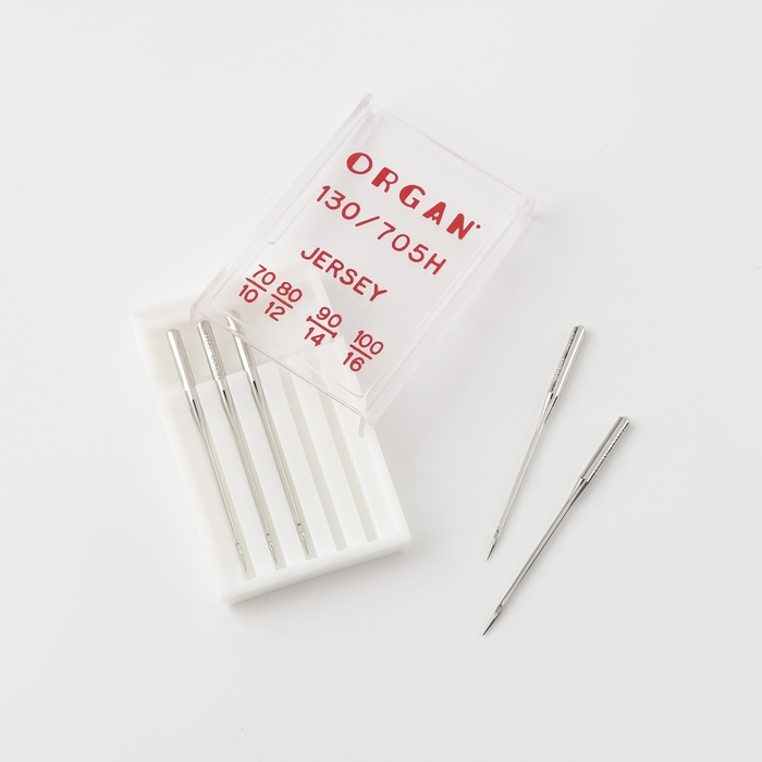 Иглы для бытовых швейных машин, для джерси, №70-100, 5 шт Иглы для бытовых швейных машин, для джерси, №70-100, 5 шт