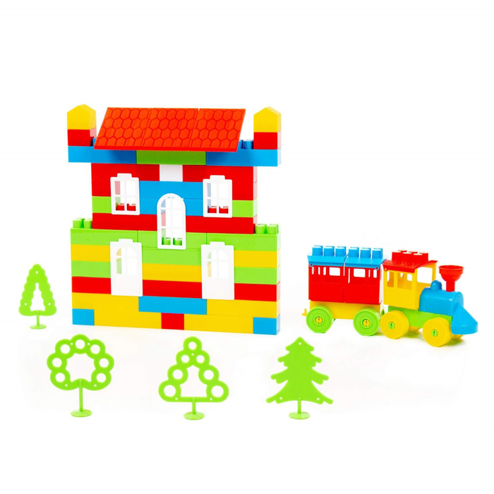 Конструктор «Строитель средний», 95 деталей Конструктор «Строитель средний», 95 деталей