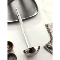 Половник из нержавеющей стали Доляна Everyday, 180 мл, 35&times;9 см, цвет серебряный