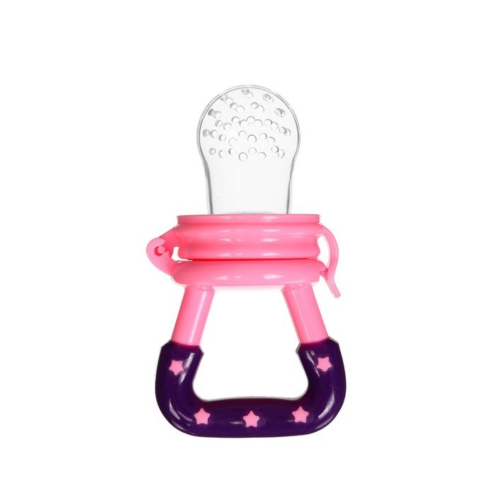 Ниблер с силиконовыми сеточками, размеры S, M, L, в футляре, цвет розовый