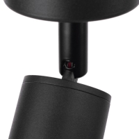 Спот "Палми" LED 7Вт 4000К черный 6х6х19 см Спот "Палми" LED 7Вт 4000К черный 6х6х19 см