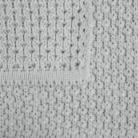 Плед Serenita, светло-серый