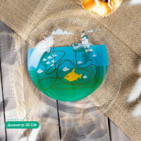 Набор детской посуды Доляна &laquo;Ловись большая и малая&raquo;, 3 предмета: миска 450 мл, тарелка d=20 см, кружка