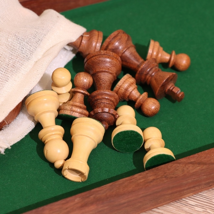 Шахматы турнирные, доска 36х36, дерево шишам Шахматы турнирные, доска 36х36, дерево шишам