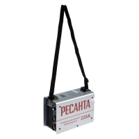 Сварочный аппарат инверторный "Ресанта" САИ 220, 6.6 кВт, 10-220 А Сварочный аппарат инверторный "Ресанта" САИ 220, 6.6 кВт, 10-220 А