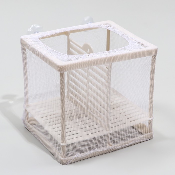 Отсадник малый с перегородкой и пластиковым дном, 14,5 х 16 х 15 см Отсадник малый с перегородкой и пластиковым дном, 14,5 х 16 х 15 см