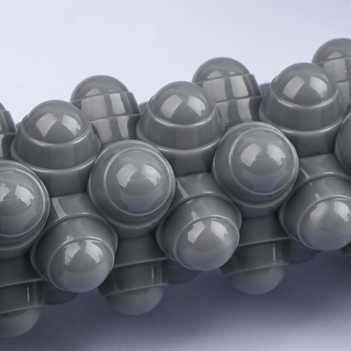 Массажёр для рук и ног, роликовый, 17,5 × 7 × 7 см, цвет серый Массажёр для рук и ног, роликовый, 17,5 × 7 × 7 см, цвет серый