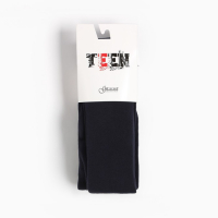 Колготки детские махровые цвет тёмно-синий, рост 134-140 Колготки детские махровые цвет тёмно-синий, рост 134-140