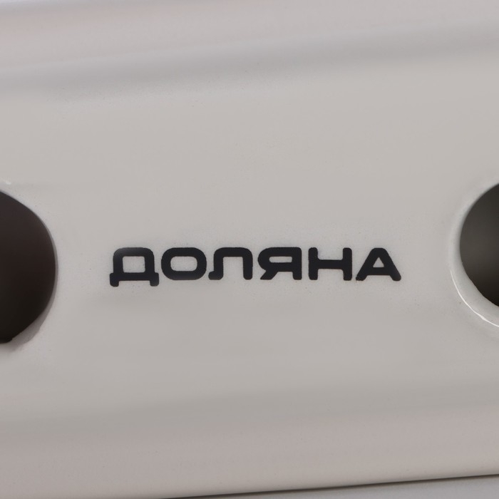 Салфетница Доляна &laquo;Весенний вечер&raquo;, 9,5&times;4,3&times;7 см, цвет белый