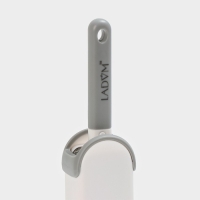 Щётка одежды и мебели LaDо́m &laquo;Компакт&raquo;, для удаления шерсти и волос, 21,5&times;3,8&times;1,7 см, чехол 5,6&times;4&times;14,5 см