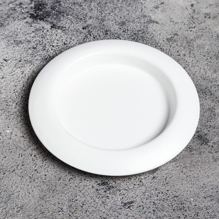 Подсвечник "Чашка" металл, 11 см, белый