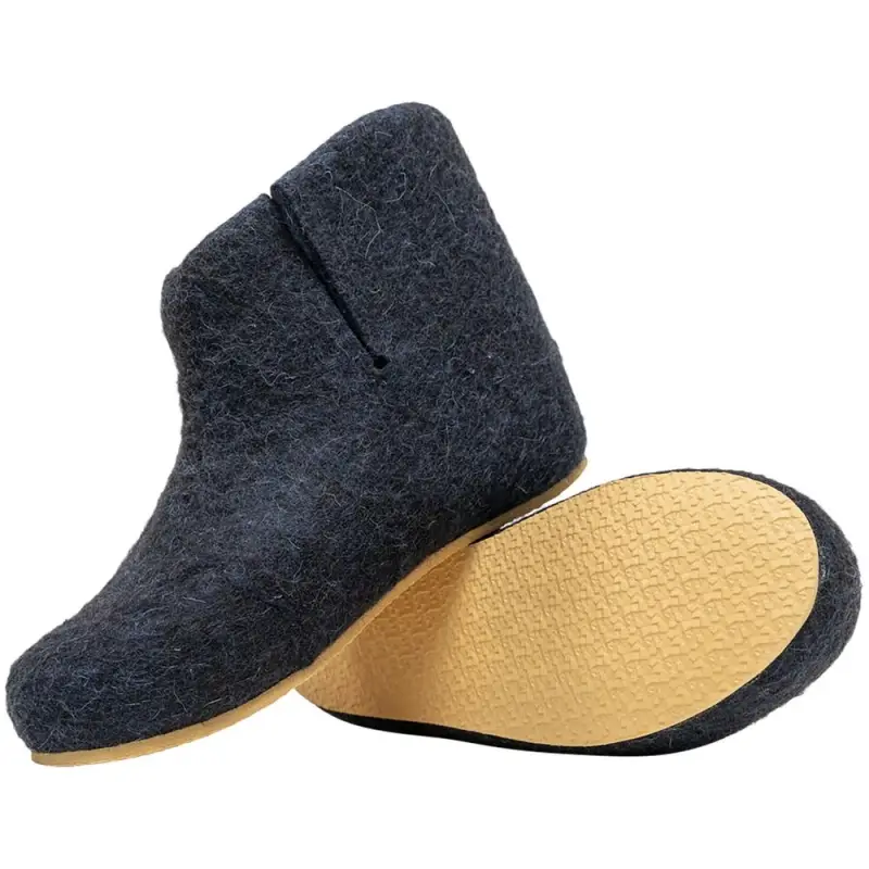 Домашние валенки Wild, темно-синие (клякса), размер 37