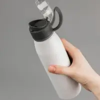 Бутылка для воды Billy Gym, матовая белая