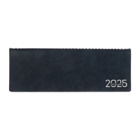 Планинг датир 2025г 310х115мм 76л на гребне инт обл ESCALADA иск кожа,тис ф, бл 70, синий Планинг датир 2025г 310х115мм 76л на гребне инт обл ESCALADA иск кожа,тис ф, бл 70, синий