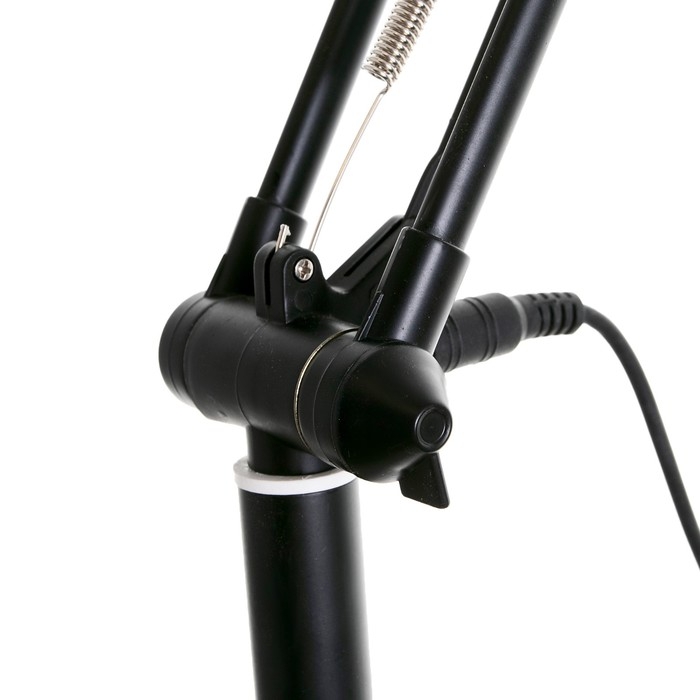 Торшер 19017/1BK LED 8Вт черный 28х28х180 см