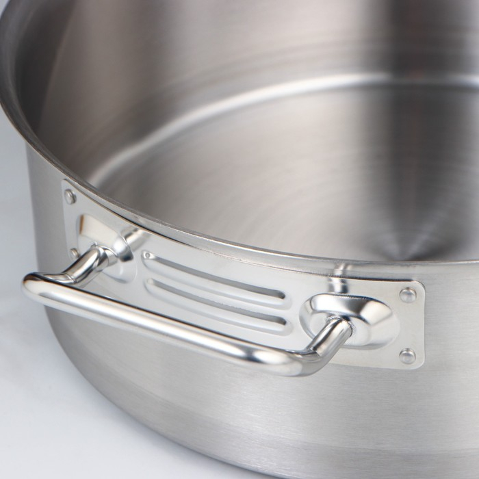 Котёл, 10 л, d=32 см, h=12 см, капсульное дно, индукция Котёл, 10 л, d=32 см, h=12 см, капсульное дно, индукция