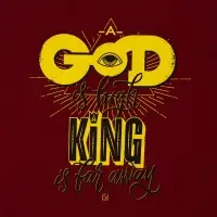 Футболка A God is High, гранатово-красная, размер XXL Футболка A God is High, гранатово-красная, размер XXL