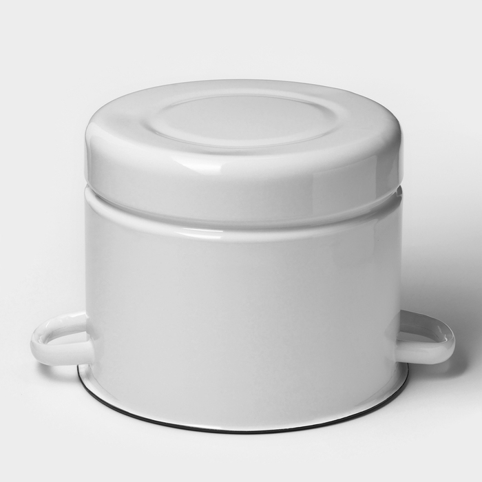 Мантоварка-позница эмалированная, 9 л, 3 вставки, цвет белый Мантоварка-позница эмалированная, 9 л, 3 вставки, цвет белый