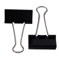 Зажимы для бумаг GLOBUS, 12 шт., 41 мм, чёрные Зажимы для бумаг GLOBUS, 12 шт., 41 мм, чёрные