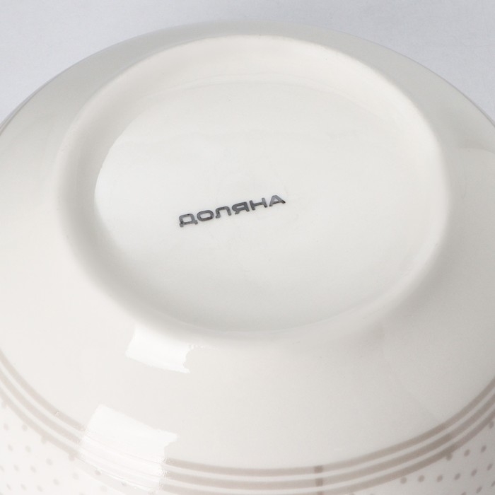 Салатник Доляна &laquo;Уютные коты&raquo;, 600 мл, d=15,5 см, цвет белый