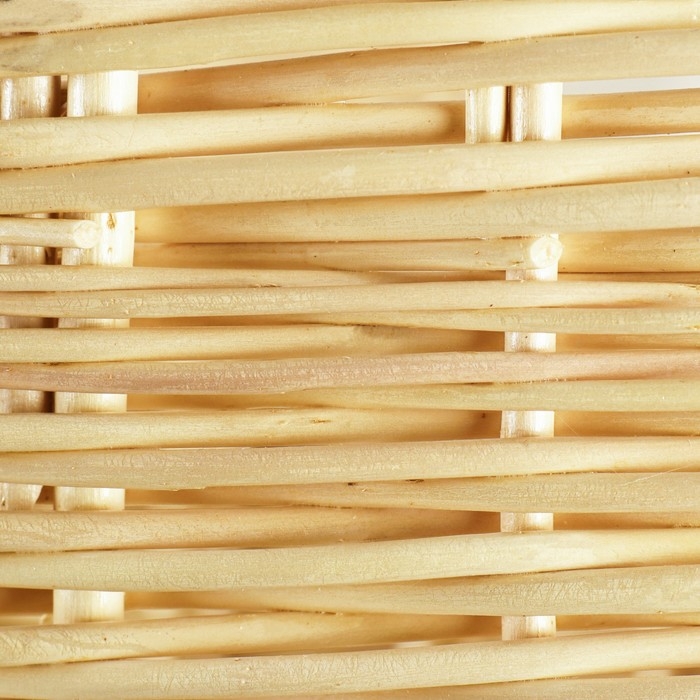 Корзина продуктовая, 52&times;31&times;14/45 см, ручное плетение, ива