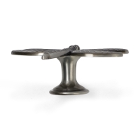 Ручка-кнопка CAPPIO PRO "Стрекоза" 47 x 60 мм, цвет стар. серебро Ручка-кнопка CAPPIO PRO "Стрекоза" 47 x 60 мм, цвет стар. серебро