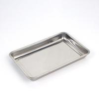 Противень из нержавеющей стали Luxstahl, 45&times;30&times;4,8 см