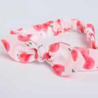 Повязка на голову для мамы и дочки &laquo;Набор для фотосессии: ягодки&raquo;, 2 шт., цв. розовый, M&B