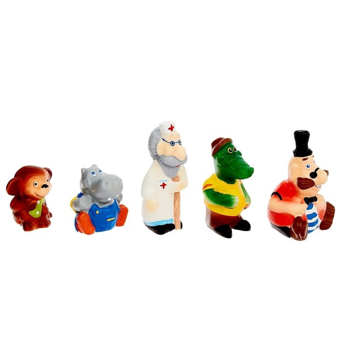 Набор резиновые игрушки «Айболит» Набор резиновые игрушки «Айболит»