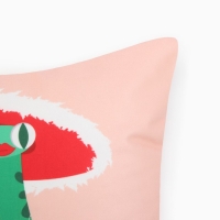 Новый год. Символ года. Змея. Чехол на подушку Этель &laquo;Селеба&raquo; 40х40 см, велюр