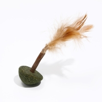 Игрушка-неваляшка для кошек из прессованной кошачьей мяты и мататаби, 6 см Игрушка-неваляшка для кошек из прессованной кошачьей мяты и мататаби, 6 см