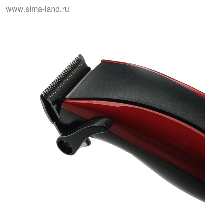 Машинка для стрижки Luazon LTRI-14, 15 Вт, 3/6/9/12 мм, 220 В, красная Машинка для стрижки Luazon LTRI-14, 15 Вт, 3/6/9/12 мм, 220 В, красная