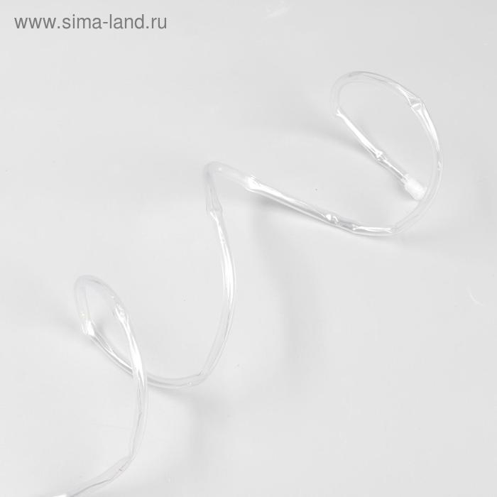 LED шнур &laquo;Эра&raquo; 5 м , прозрачная нить, свечение мульти, 1 режим, солнечная батарея